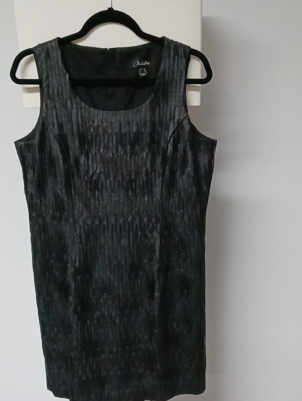 Onyx Vibe Sleeveless Black Cocktail Dress